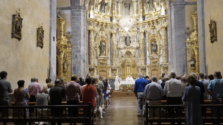 Bihar meza izango da Santa Klara elizan