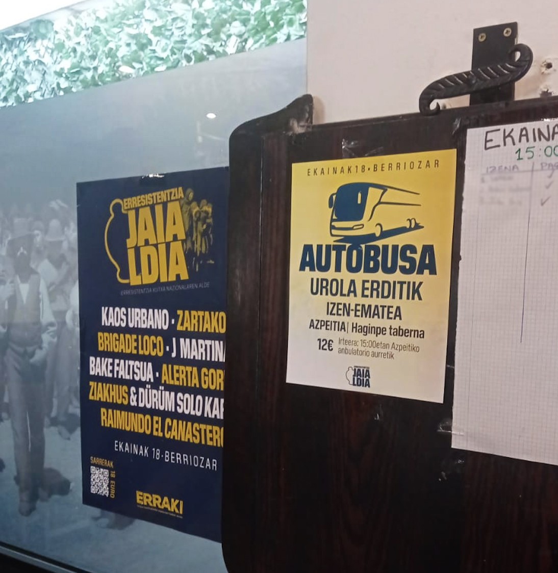 Azpeititik Errakiren Erresistentzia jaialdira joateko autobusa antolatu dute