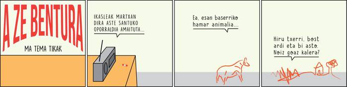 Ma Tema Tikak, Enoken gaurko zinta