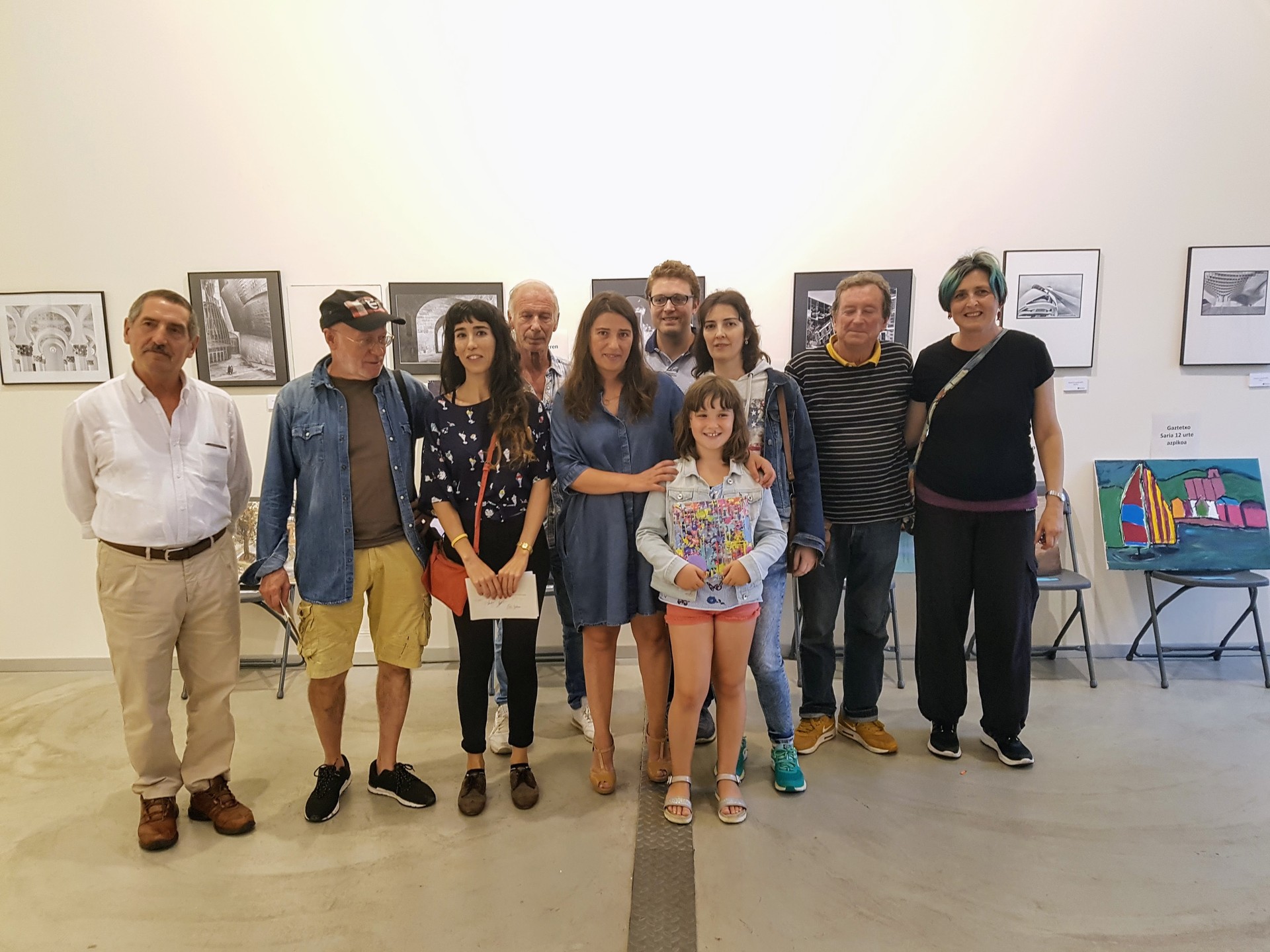 Leticia Gasparrek irabazi du kaleko pintura lehiaketa
