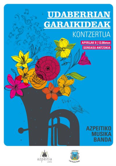 'Udaberrian Garaikideak' kontzertua eskainiko du Azpeitiko Udal Musika Bandak, igandean