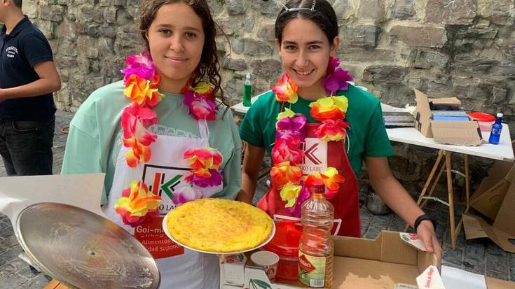 Eguna ondo hasteko, patata tortillak eta hegaluzea