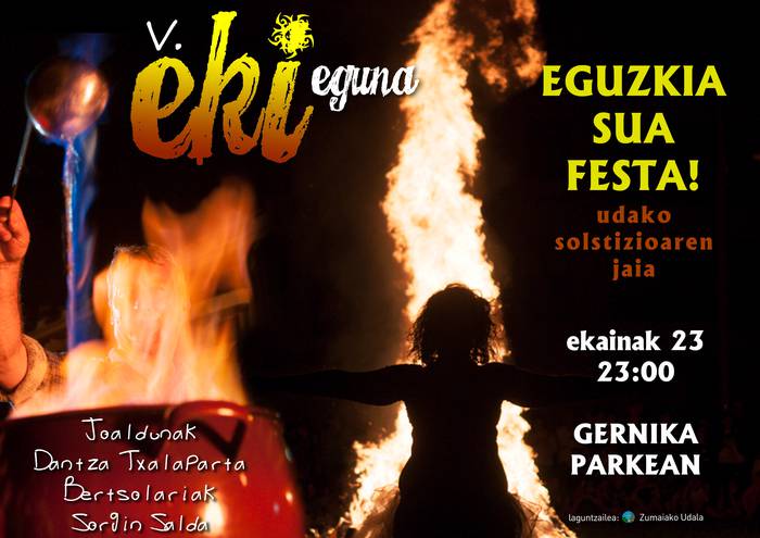 San Juan Suak eta Eki eguna izango dira bihar gauean