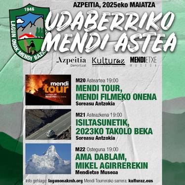 Udaberriko Mendi Astea: Ama Dablami buruzko hitzaldia
