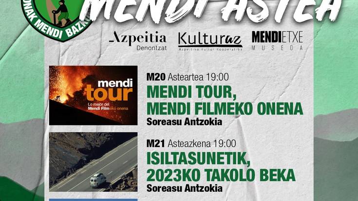 Mendi Tour: Mendi Filmeko ikus-entzunezkoak