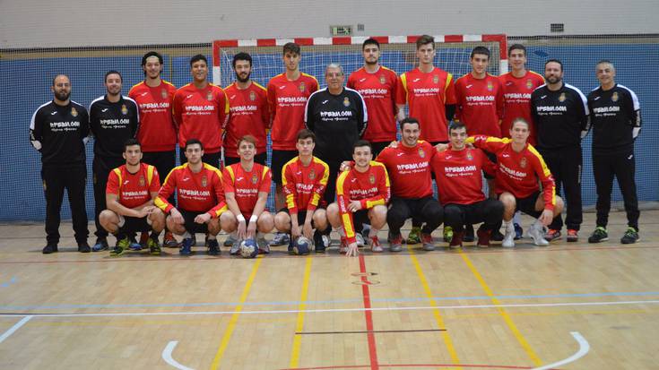 Goenaga eta Amilibia hirugarren izan dira Espainiako selekzioarekin