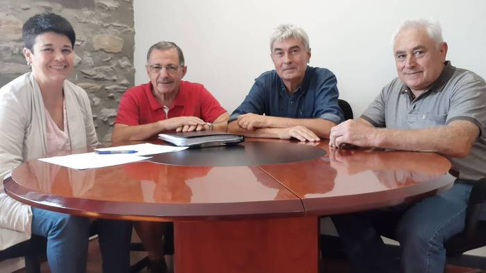 Andatzako Erromeria Elkarteak lankidetza hitzarmena sinatu du Aiako Udalarekin