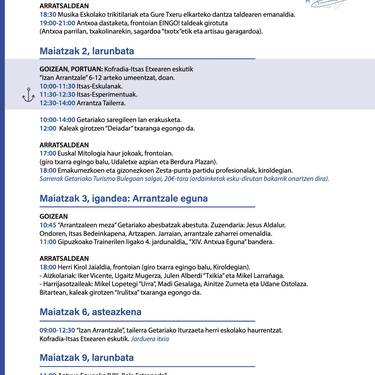 Jaiak: Getariako Antxoa Eguna