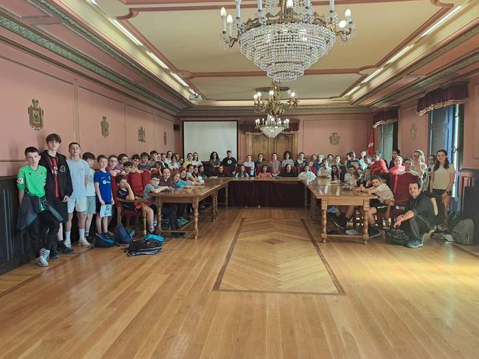 Azpeitian dira Hazparneko hainbat ikasle