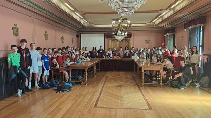 Azpeitian dira Hazparneko hainbat ikasle