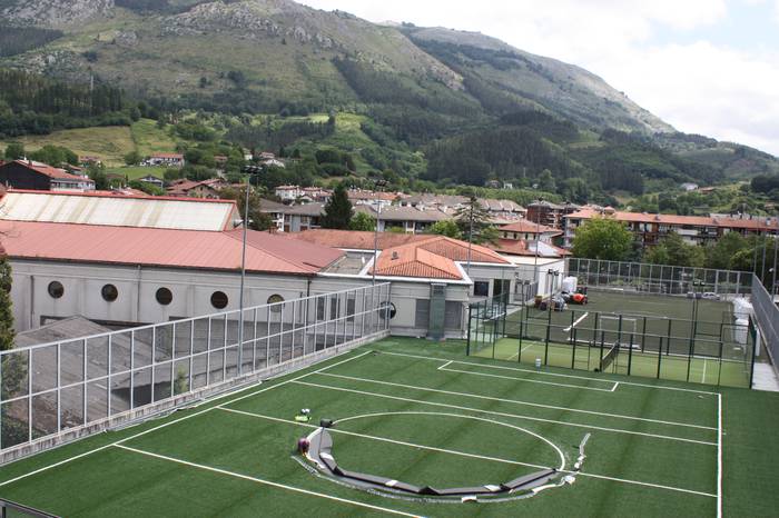 Azkoitiko Elkarguneko futbol zelai berria, amaitzear