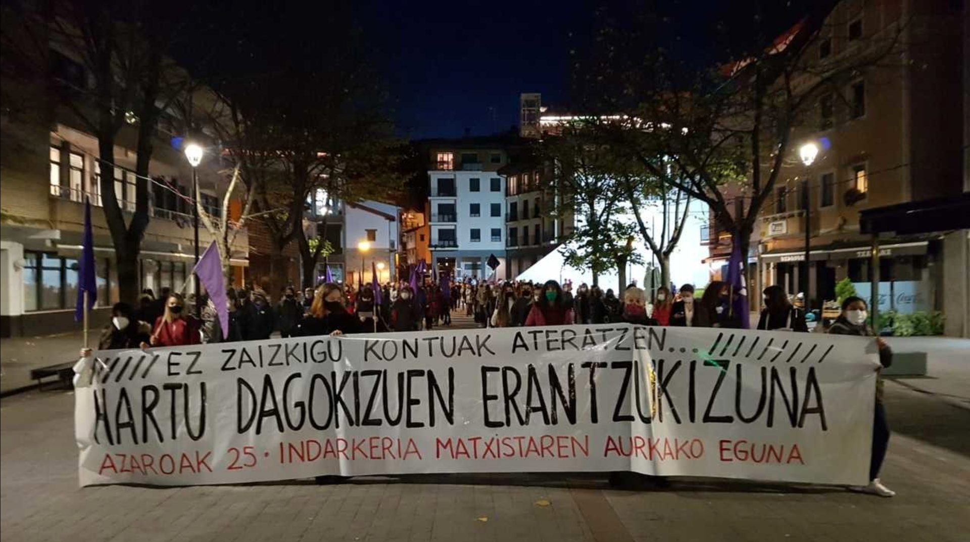 Azaroaren 25aren harira, hitzaldiak eta autodefentsa feminista tailerra izango dira hil honetan