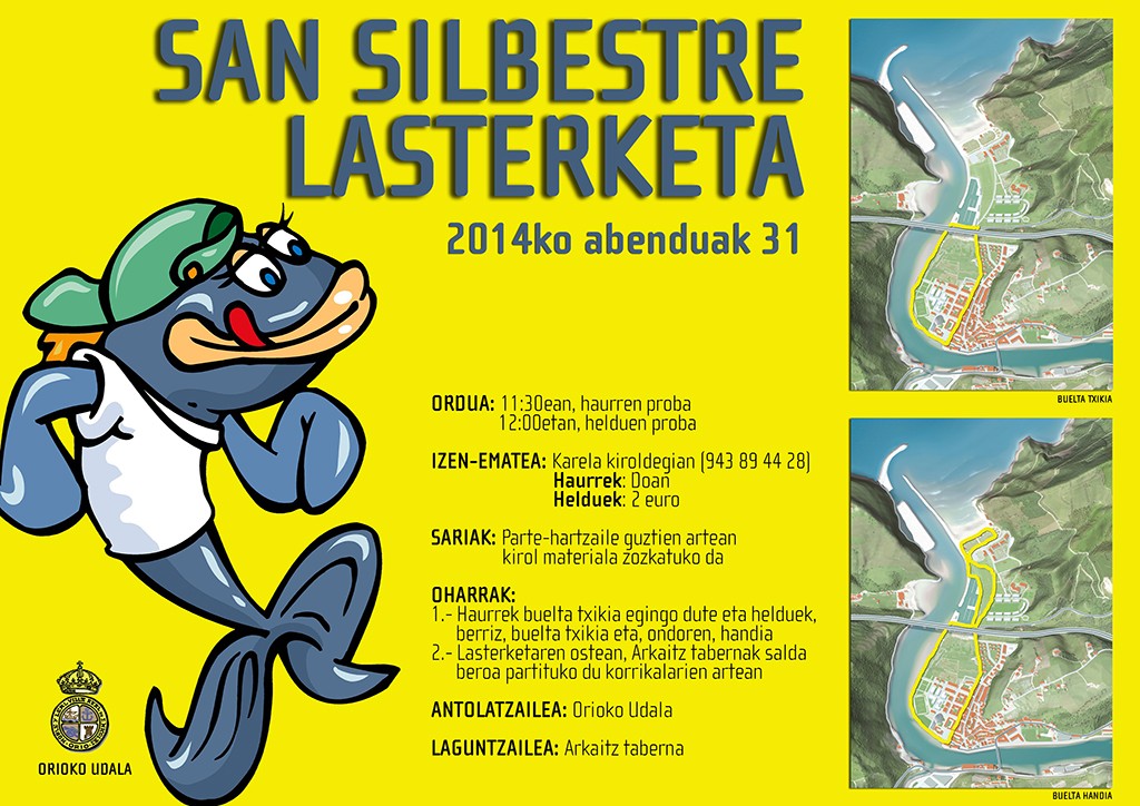Kartelak: San Silbestre lasterketa