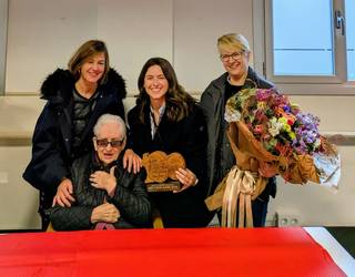 Gaur Teresa Alberdik bete ditu 100 urte