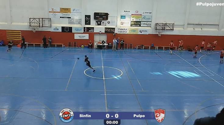 ZUZENEAN: Sinfin-Pulpo eskubaloi partida