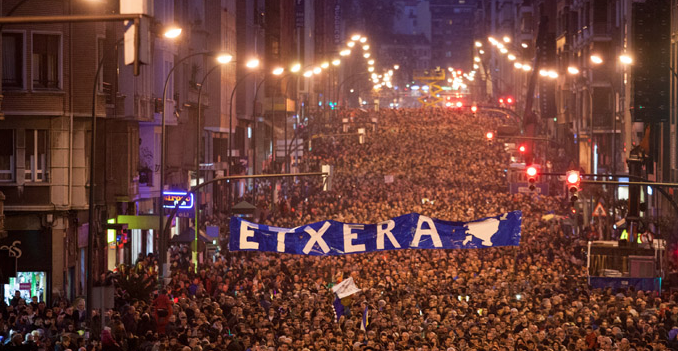 Autobusa antolatu dute urtarrilean Bilbon egingo den manifestaziora joateko