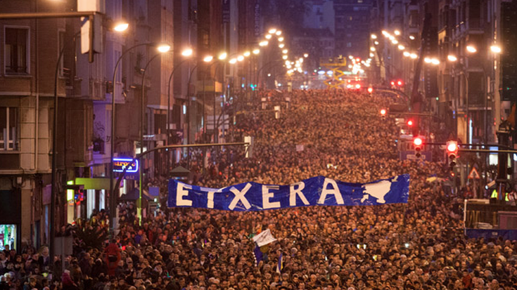 Autobusa antolatu dute urtarrilean Bilbon egingo den manifestaziora joateko