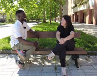 Boubacar Mbaye: "Zarauzko kale guztietan euskara entzuten nuelako hasi nintzen hizkuntza hori ikasten"