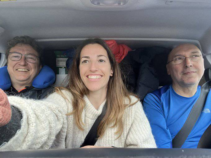 Idurre Lazkano zumaiarra da Eslovakia eta Ukraina arteko mugara abiatu den taldeko kideetako bat