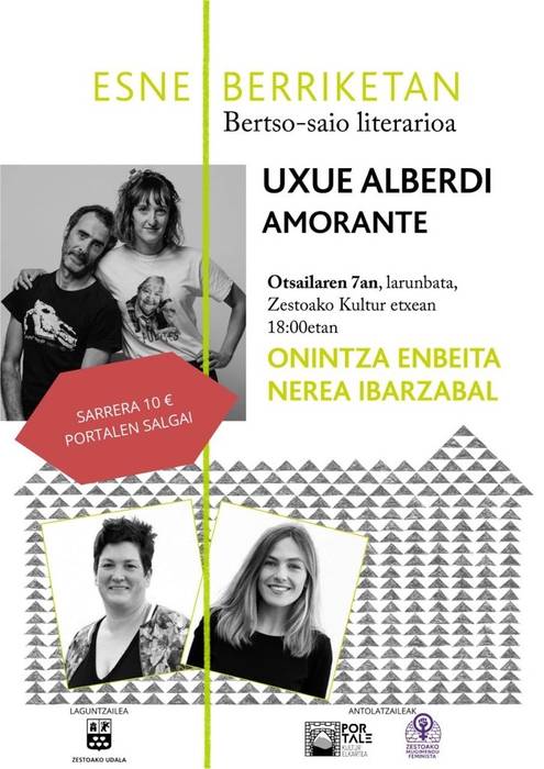 'Esne-berriketan' bertso saio literarioa