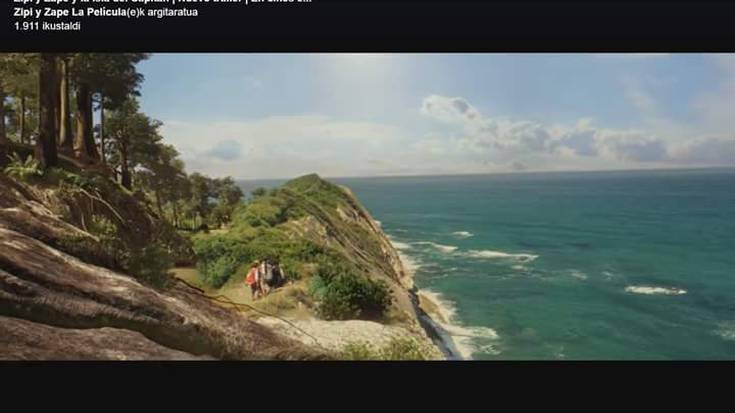 Horrela ikusten da Algorri Zipi eta Zaperen pelikulan