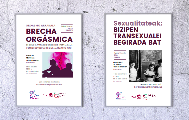Sexualitatea izango dute hizpide Berdintasun Foroak antolatutako bi hitzalditan
