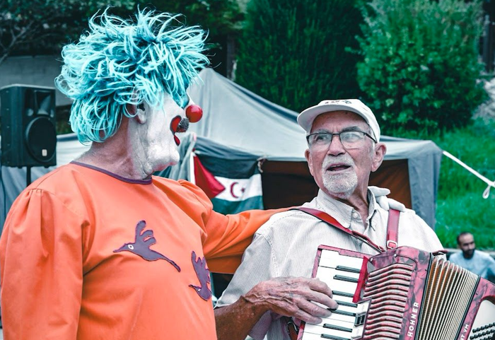 Josu Txapartegi 'Txapas', uda honetan ere elkartasunaren ikur