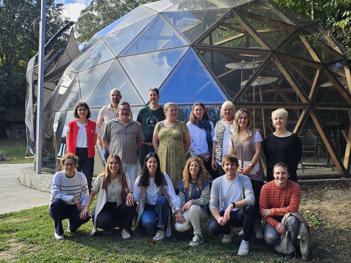 Danimarkako unibertsitate bateko irakasleen bisita izan dute Zumaienan