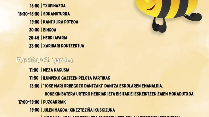 Nuarbeko Trinitate jaiak