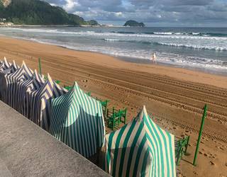 Bainatzea baimendu dute Zarauzko hondartzan