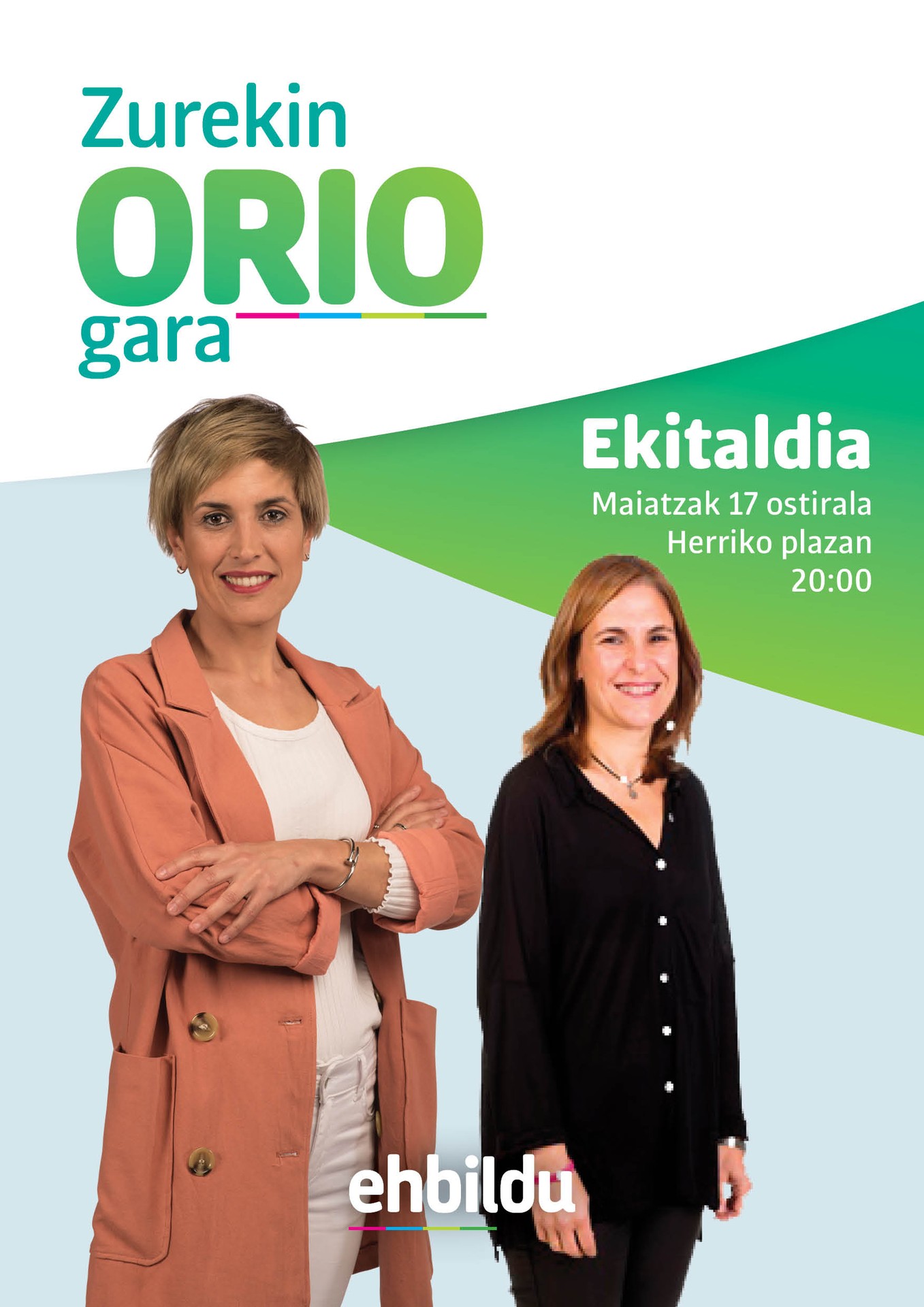 Gaur 20:00etan herriko plazan ekitaldia izango da