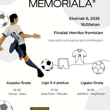 Florenen Oroimenezko XIV. Futbito Txapelketako finalak