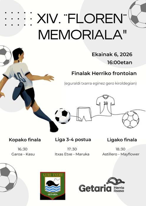 Florenen Oroimenezko XIV. Futbito Txapelketako finalak
