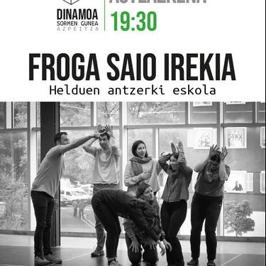 Helduen antzerki eskolako froga saioa