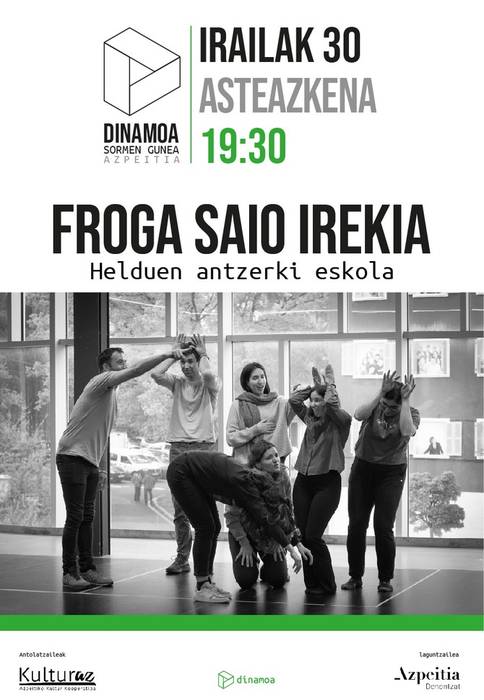 Helduen antzerki eskolako froga saioa