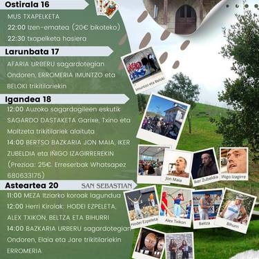 San Sebastian eguna Elorriagan