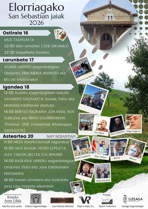 San Sebastian eguna Elorriagan