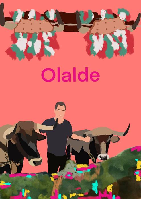 Ander Aizpuru: "Euskal arrazako idi parearekin plazan dabilen bakarra naiz"