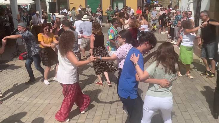 Zumaia Swing jaialdiak emandakoa, ikusgai