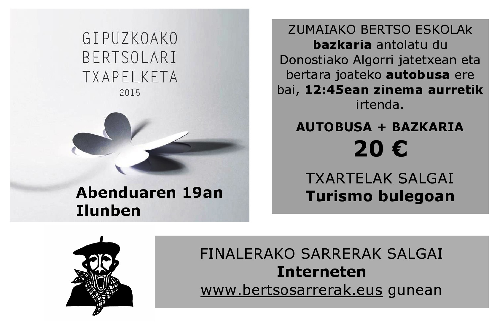Mugitu txartelak ahitu baino lehen!
