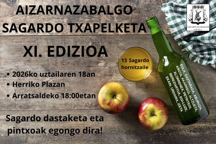 Aizarnazabalgo XI. Sagardo Txapelketa