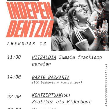 Ernairen 'Zumaiatik independentzia'