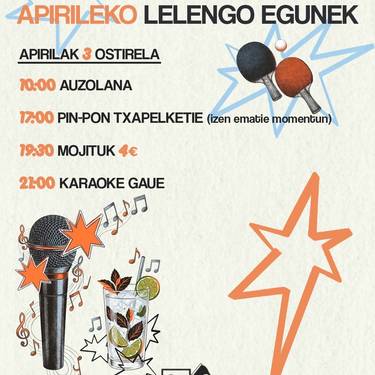 Egun osoko egitaraua Gaztetxean