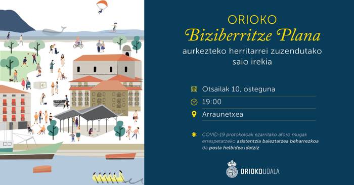 Orioko Biziberritze Planaren aurkezpena