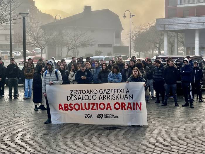 Zestoako Gazte Asanbladako bi kide epaitu dituzte