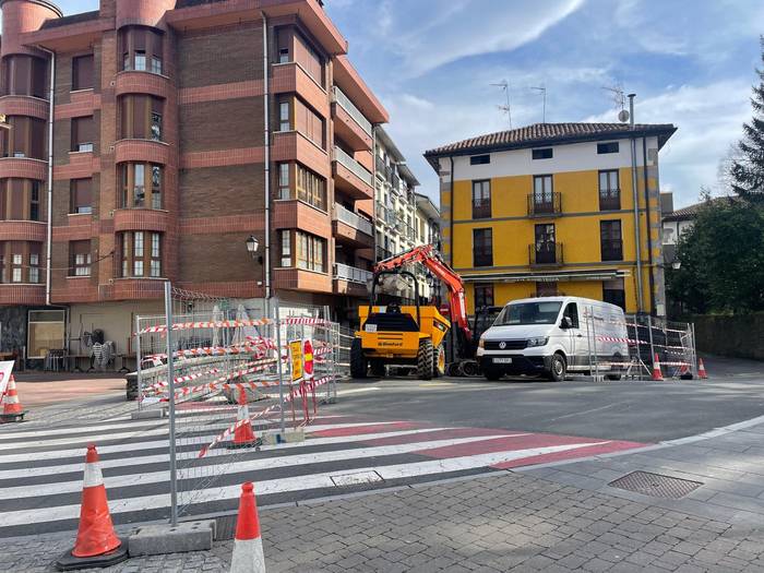 Berrurbanizatze lanen bigarren fasea martxan da Urrestillan