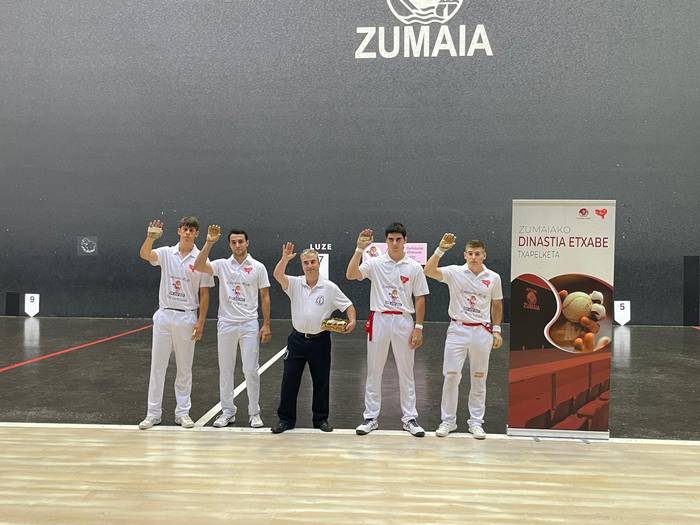Apezetxea-Santesteban eta Beitia-Elorz bikoteek osatuko dituzte Dinastia Etxabeko final-laurdenak