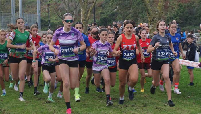 Korrika hasi dute eguna gaztetxoek, Kamel Ziani Krosean