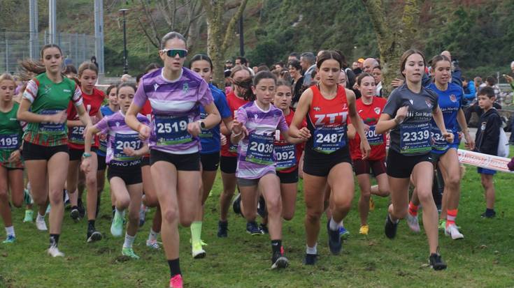 Korrika hasi dute eguna gaztetxoek, Kamel Ziani Krosean