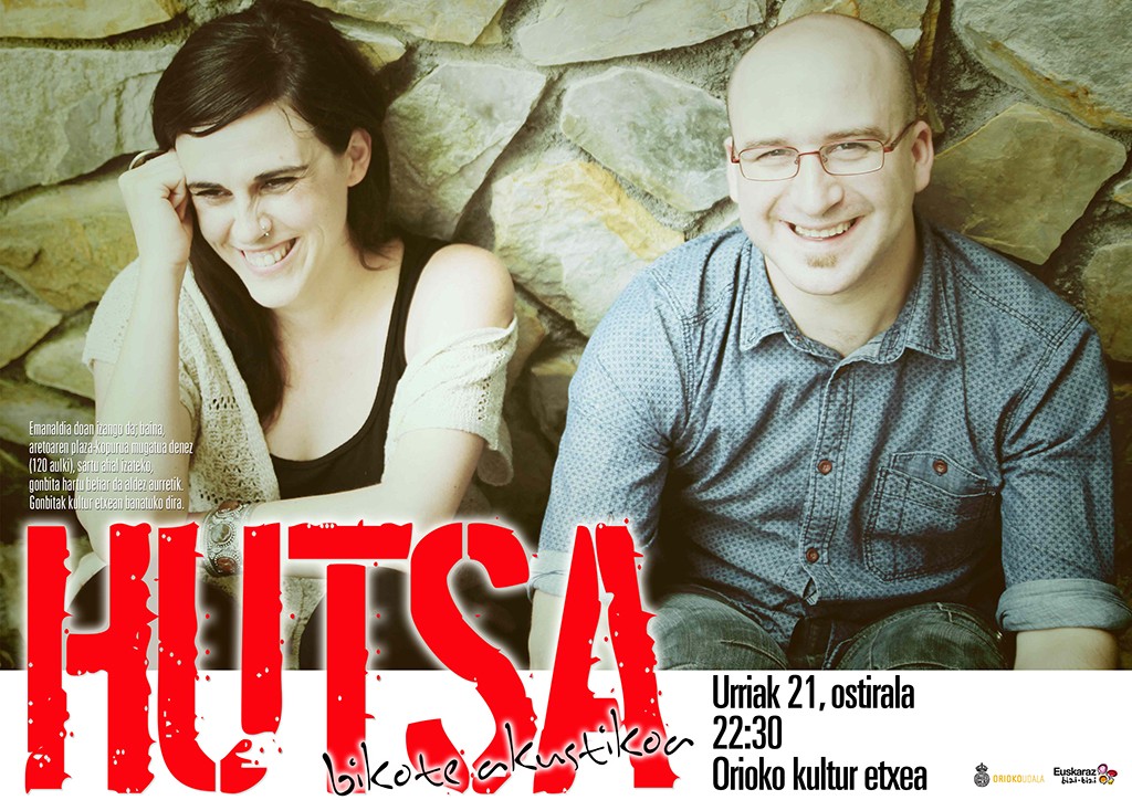 Hutsa bikote akustikoa kultur etxean